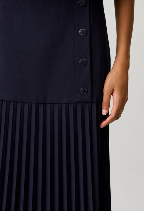 Jupe longue taille haute