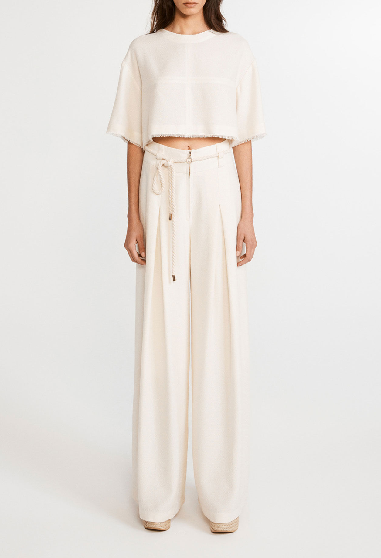 Pantalon évasé