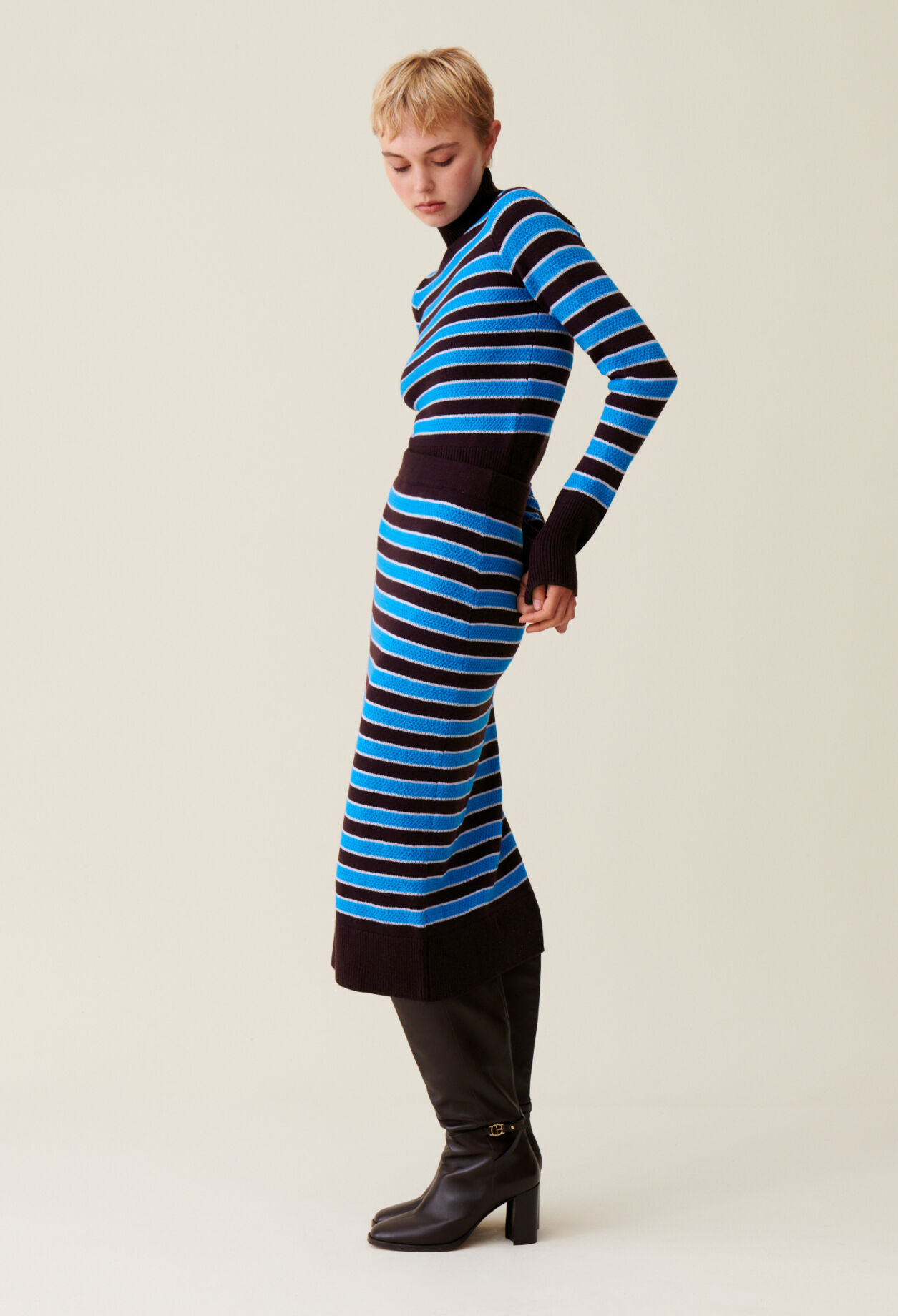 Jupe en maille hot sale