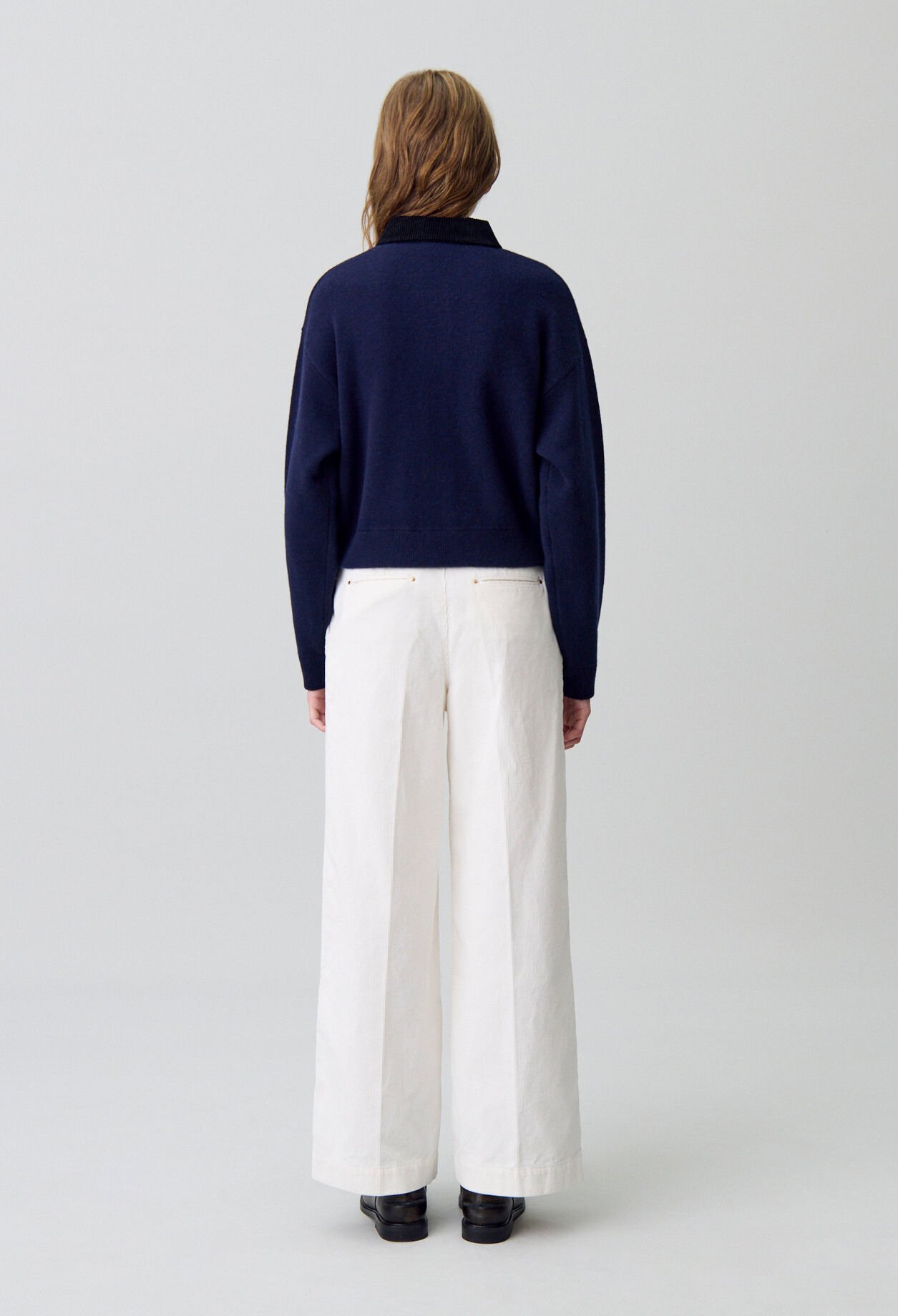 Cardigan velours côtelé