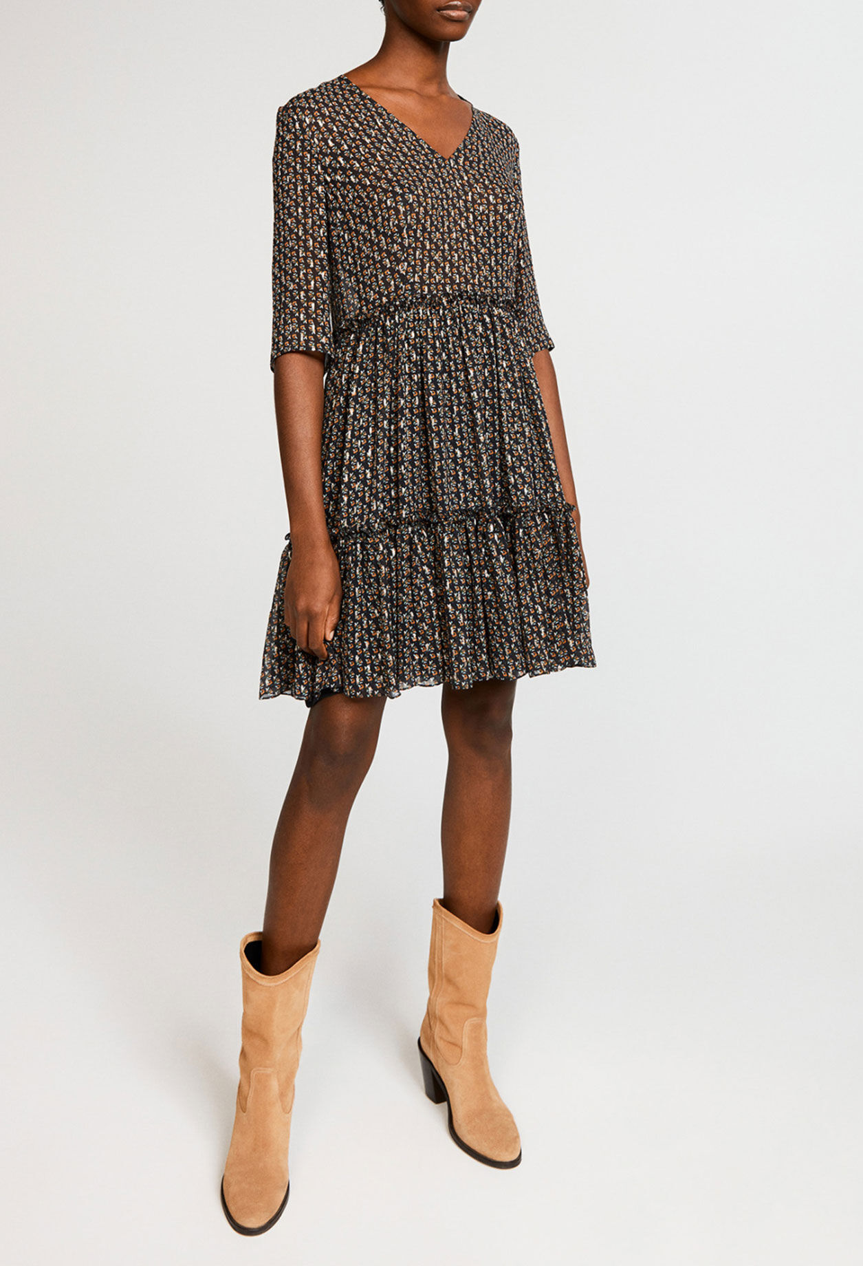 Robe volantée