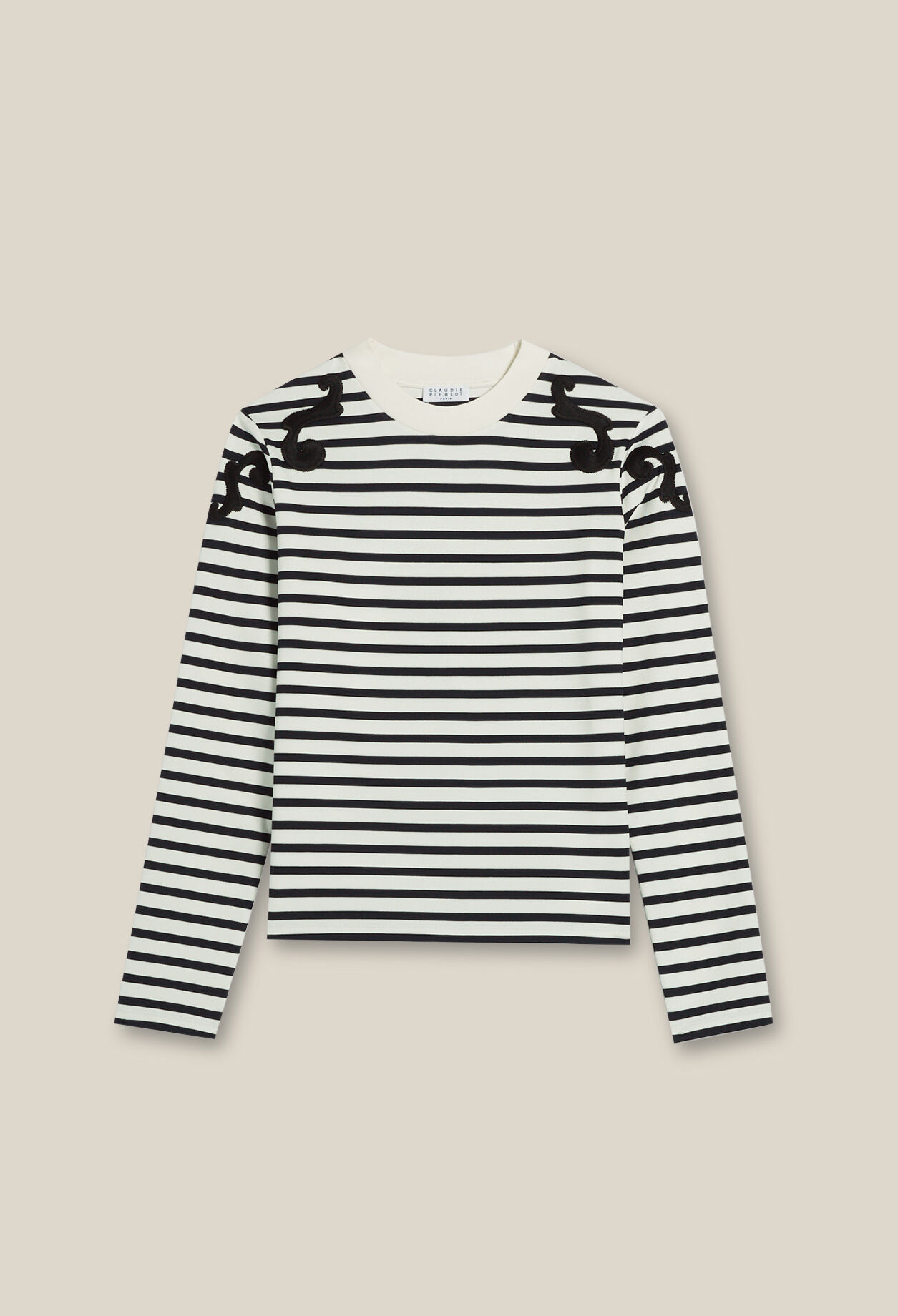 T-shirt marinière manches longues