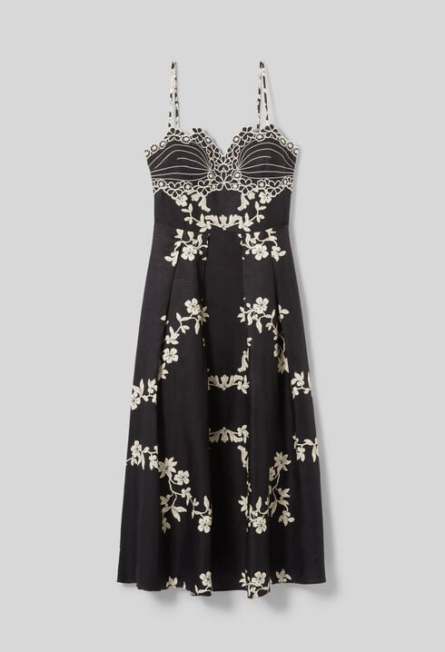 Robe longue d&eacute;collet&eacute;e