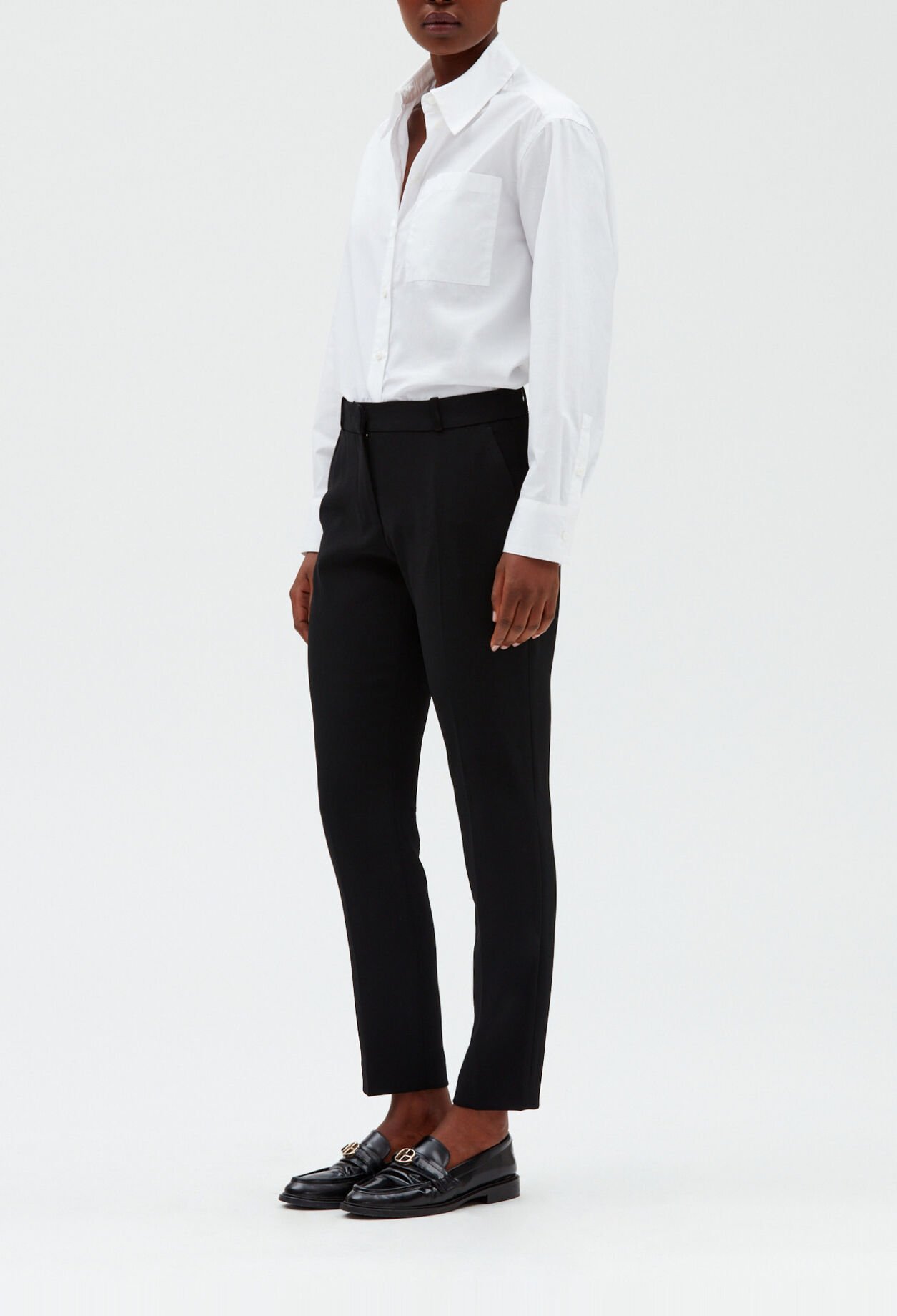 Pantalon tailleur cigarette