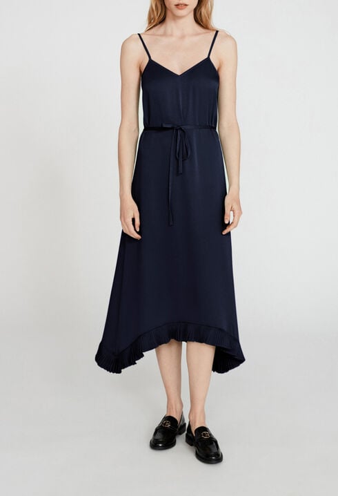 Robe évasée à bretelles