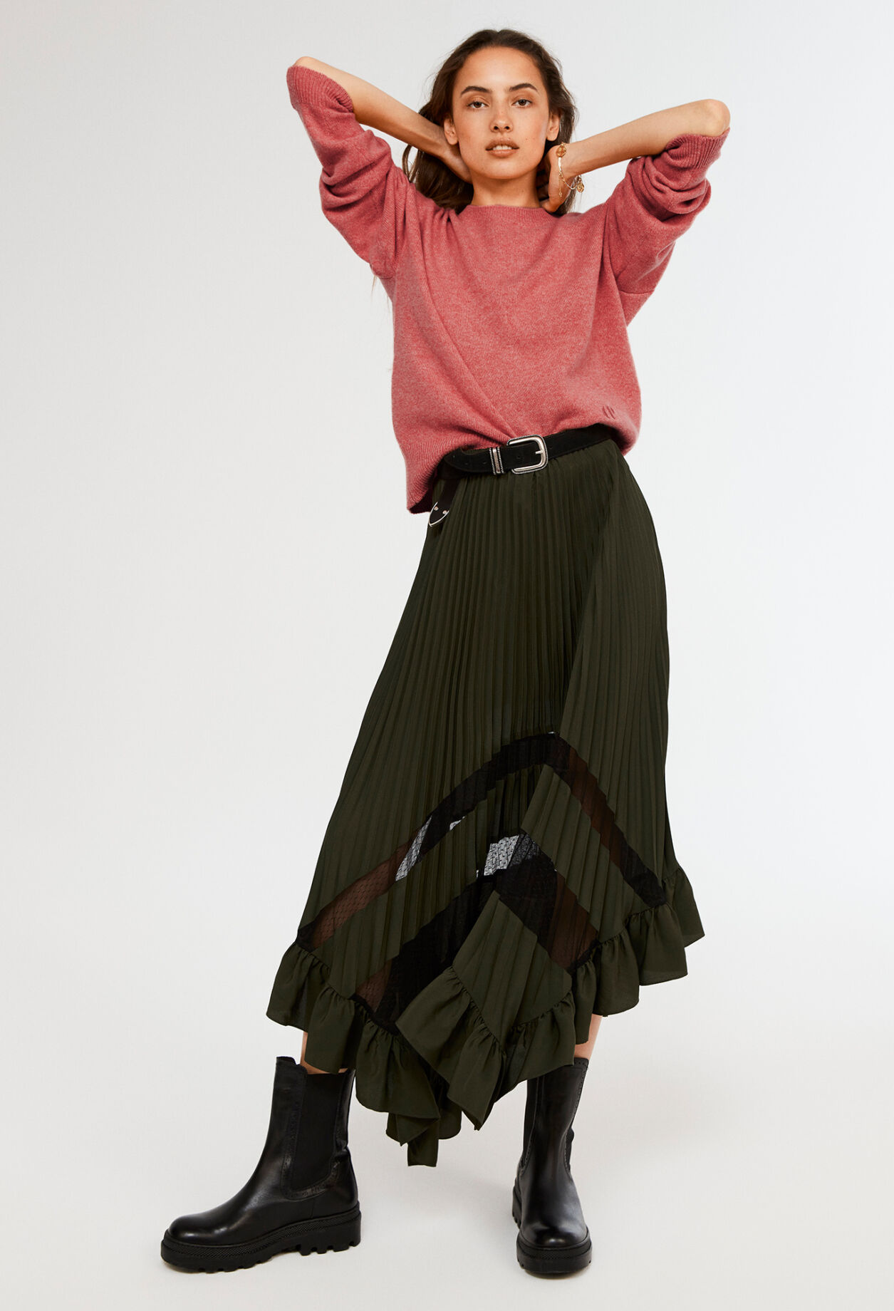 Jupes claudie pierlot clearance
