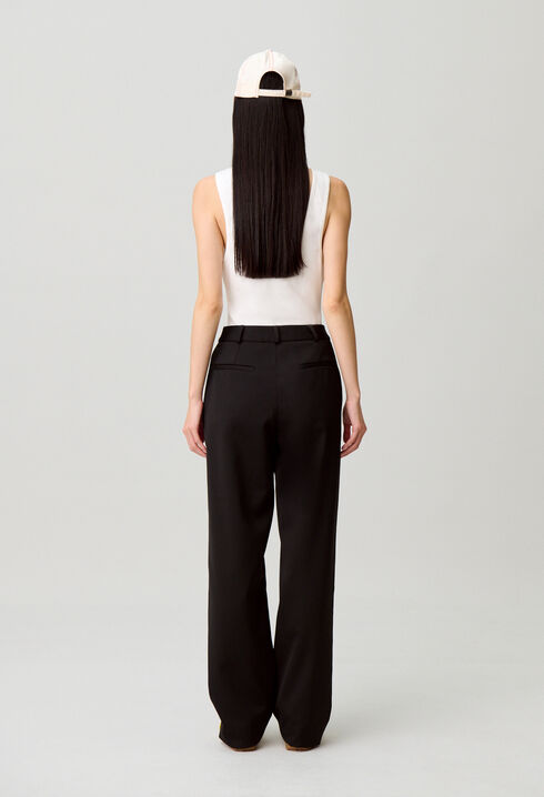 Pantalon tailleur droit