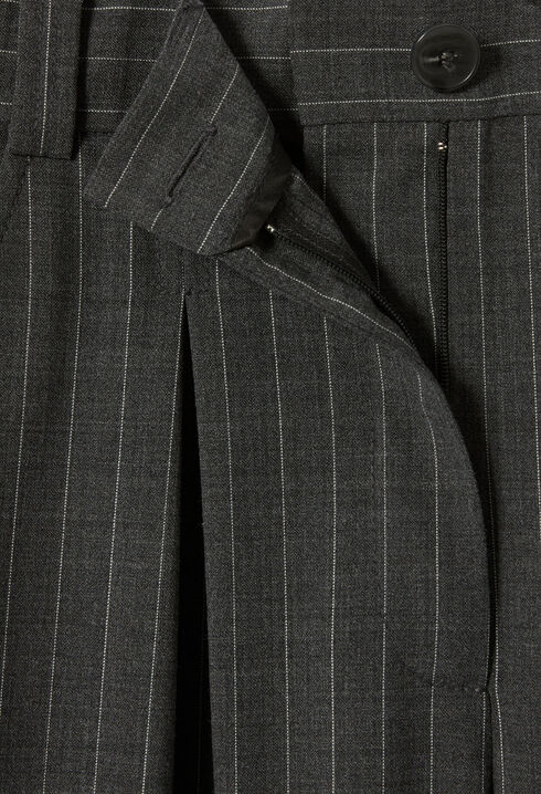 Pantalon droit taille haute
