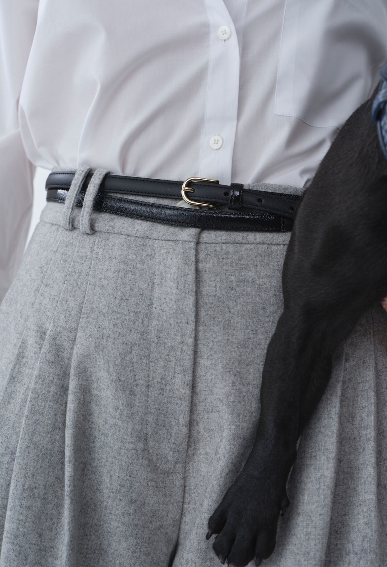 Ceinture fine cuir