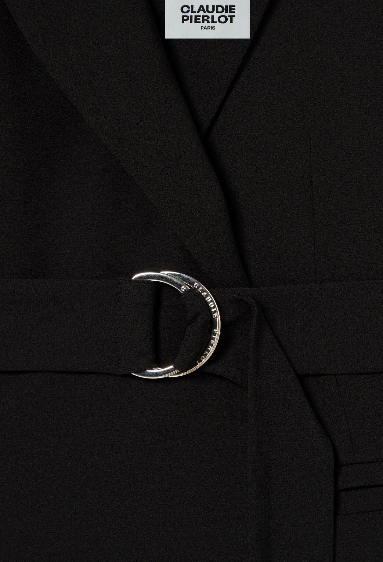 Veste tailleur ceinturée