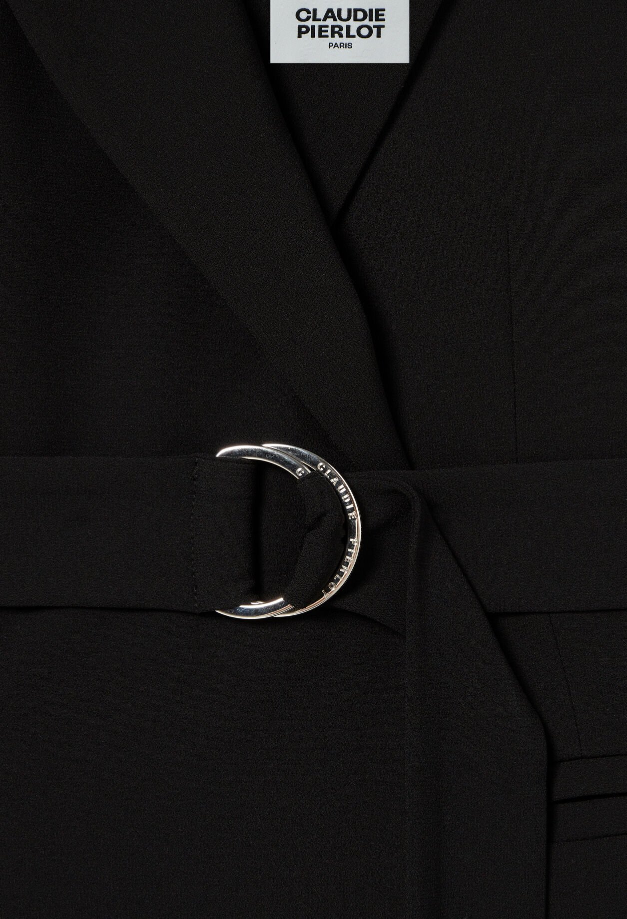 Veste tailleur ceinturée