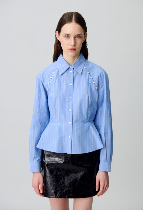 Chemise popeline coton