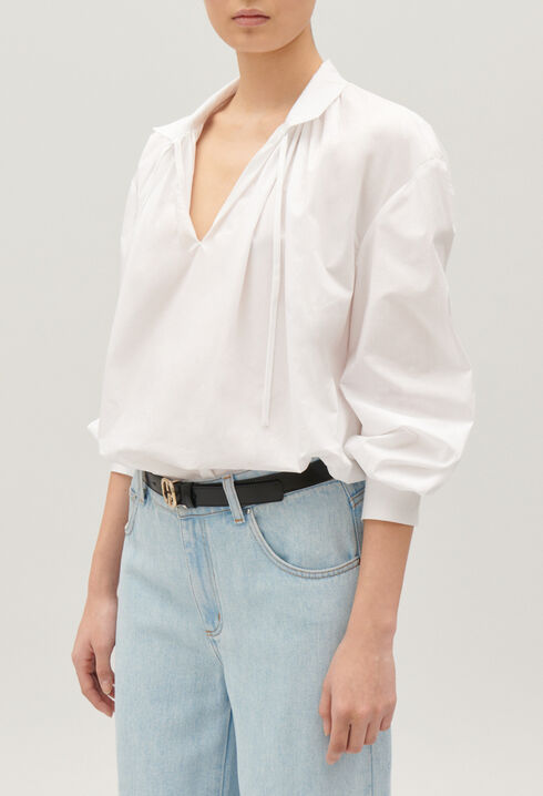 Chemise popeline blanche