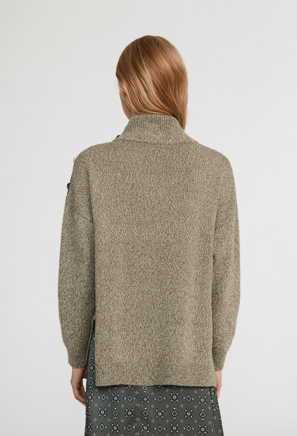 Pull oversize laine