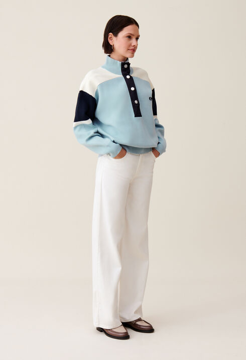 Sweatshirt Minimum col camionneur
