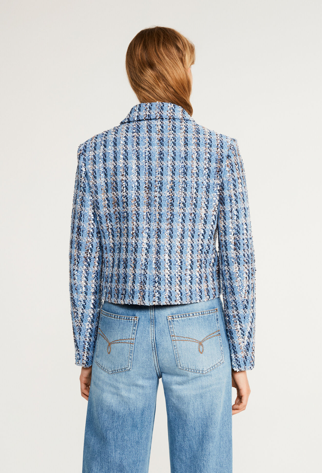 Veste en tweed