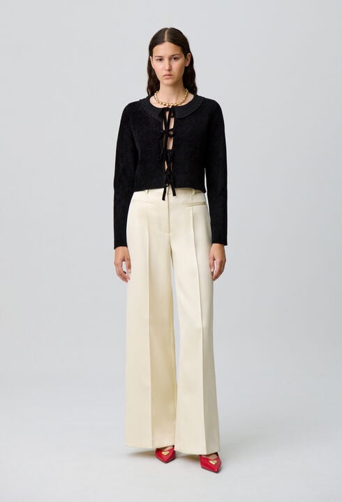 Pantalon tailleur droit