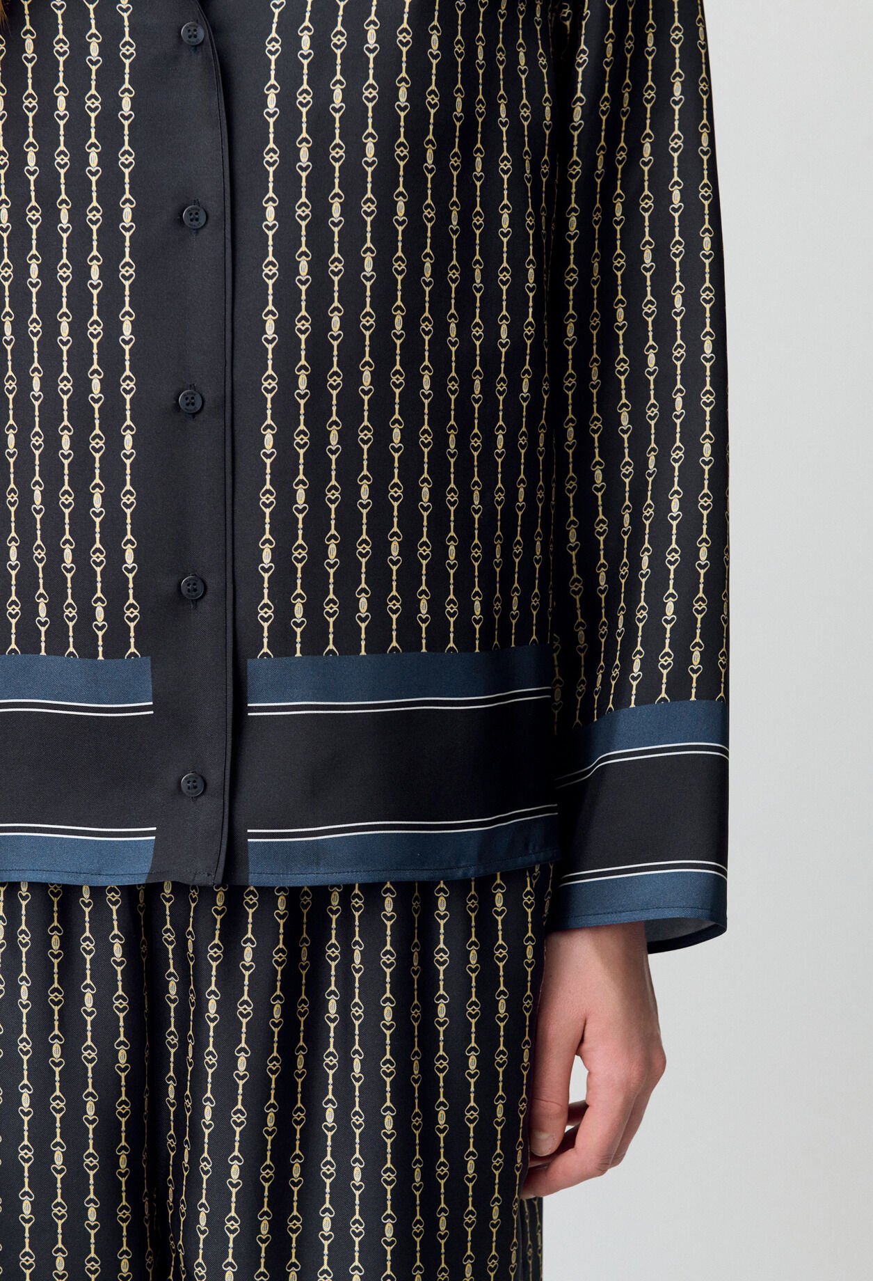 Chemise soie fluide