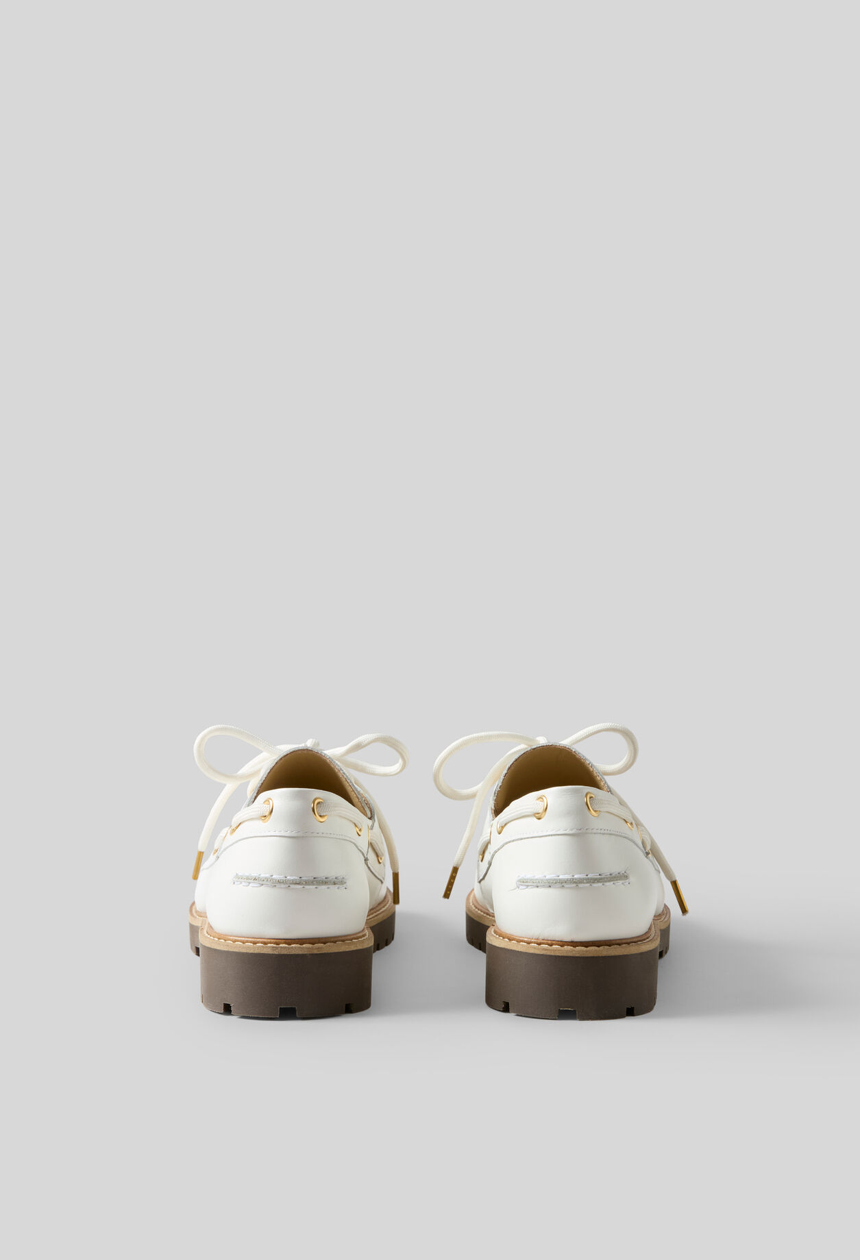 Chaussures bateau cuir