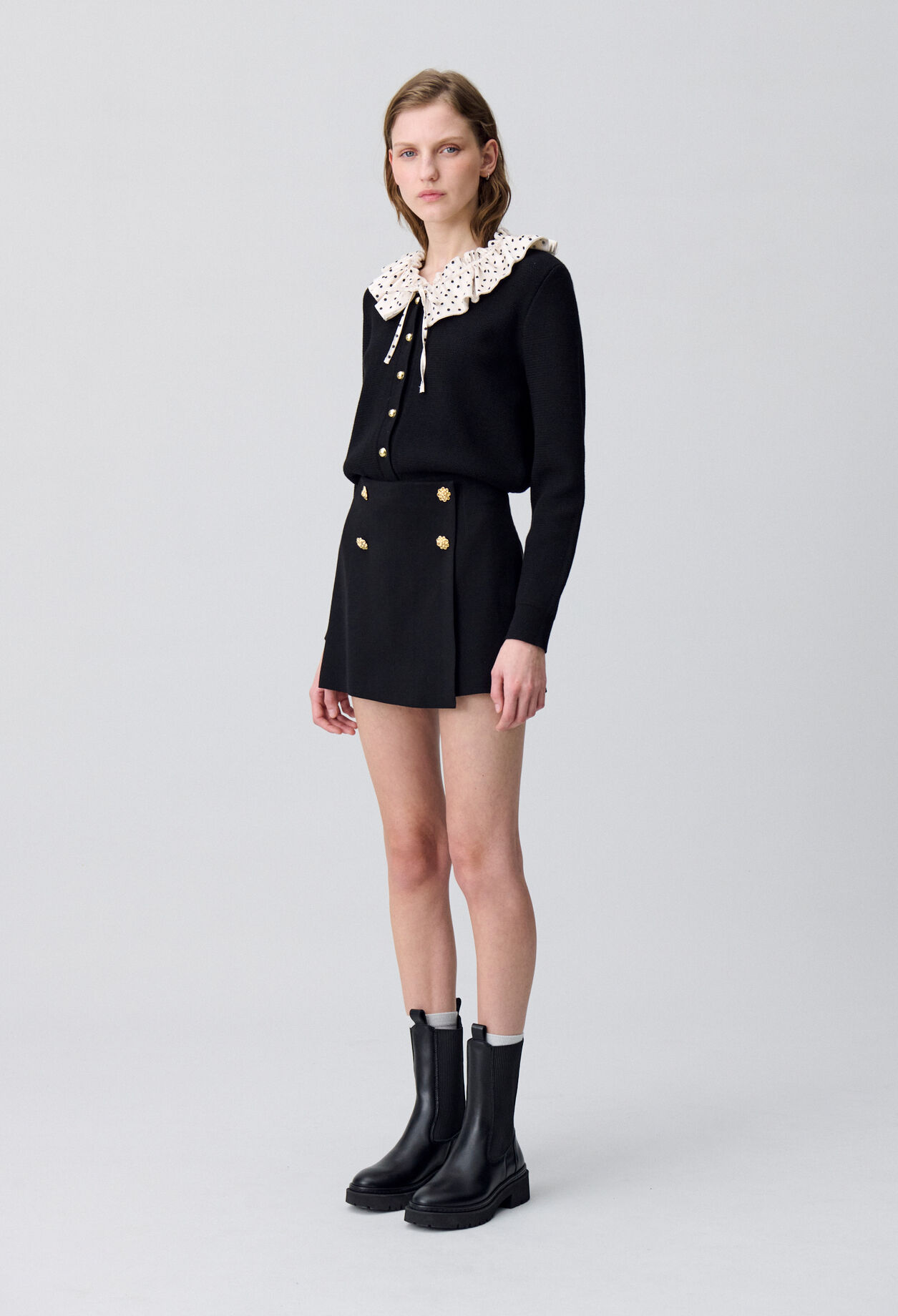 Jupe-short courte