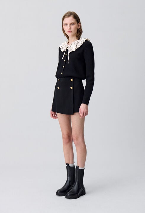 Jupe-short courte