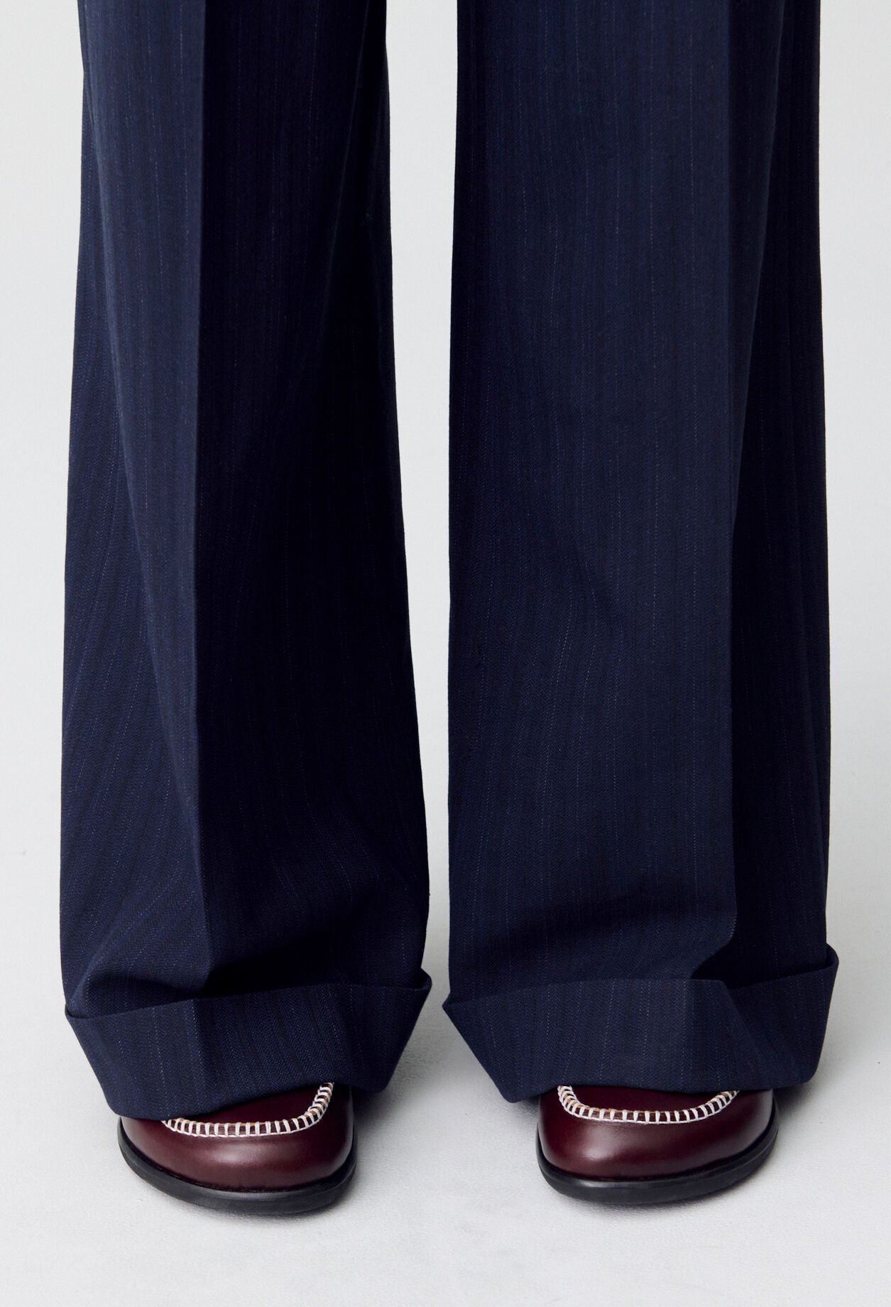 Pantalon tailleur droit