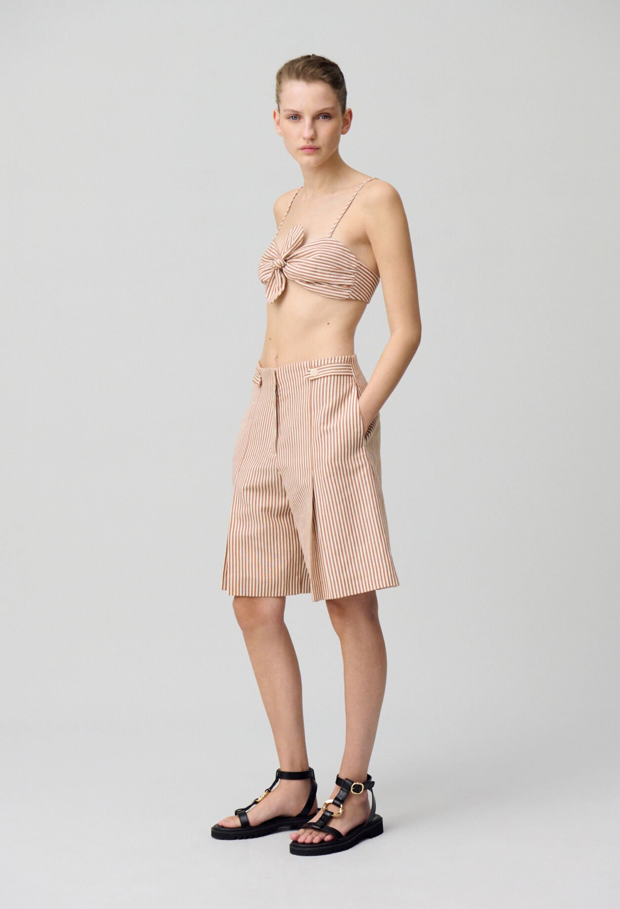 Top bandeau rayé