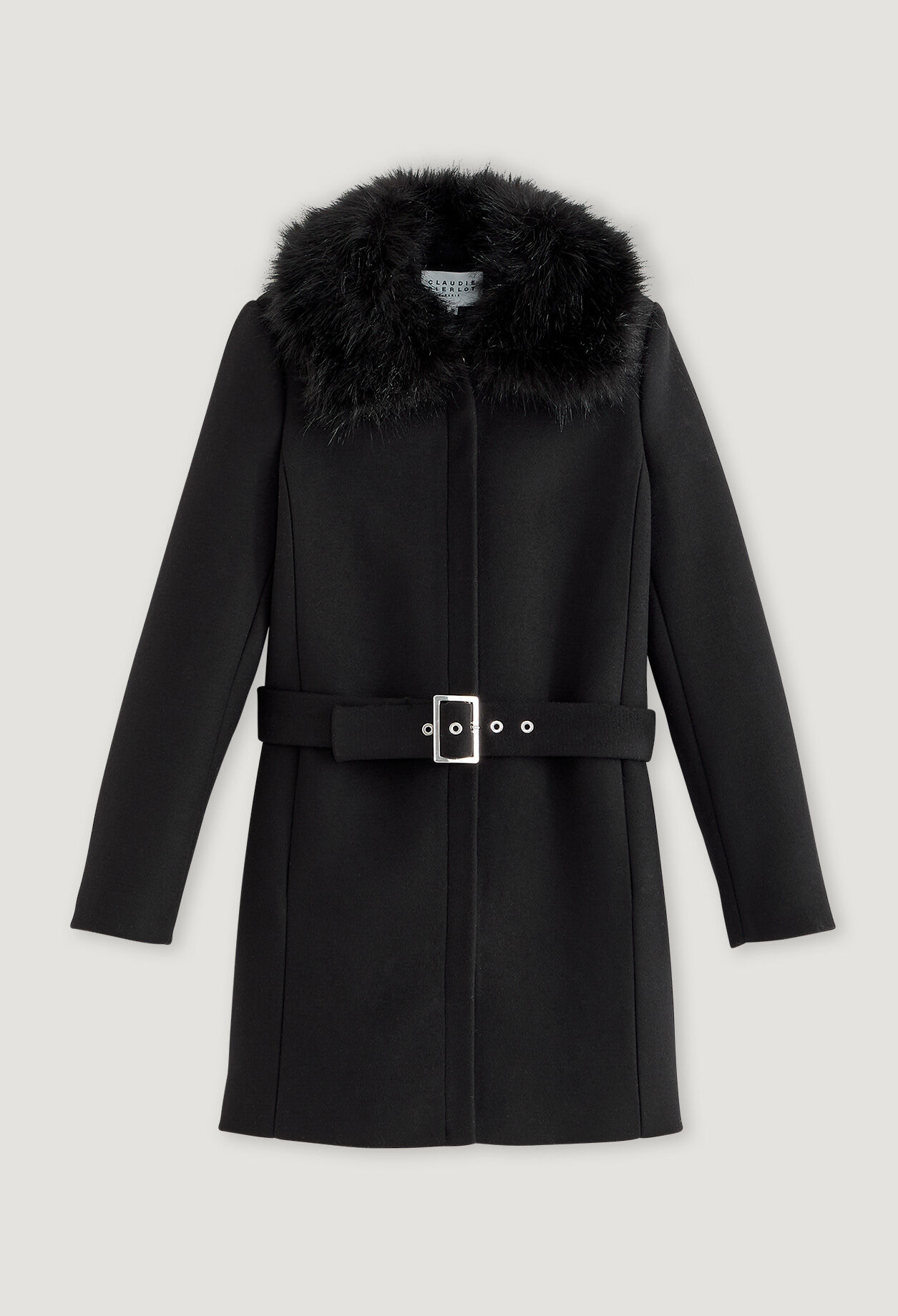 Manteau en laine et cachemire