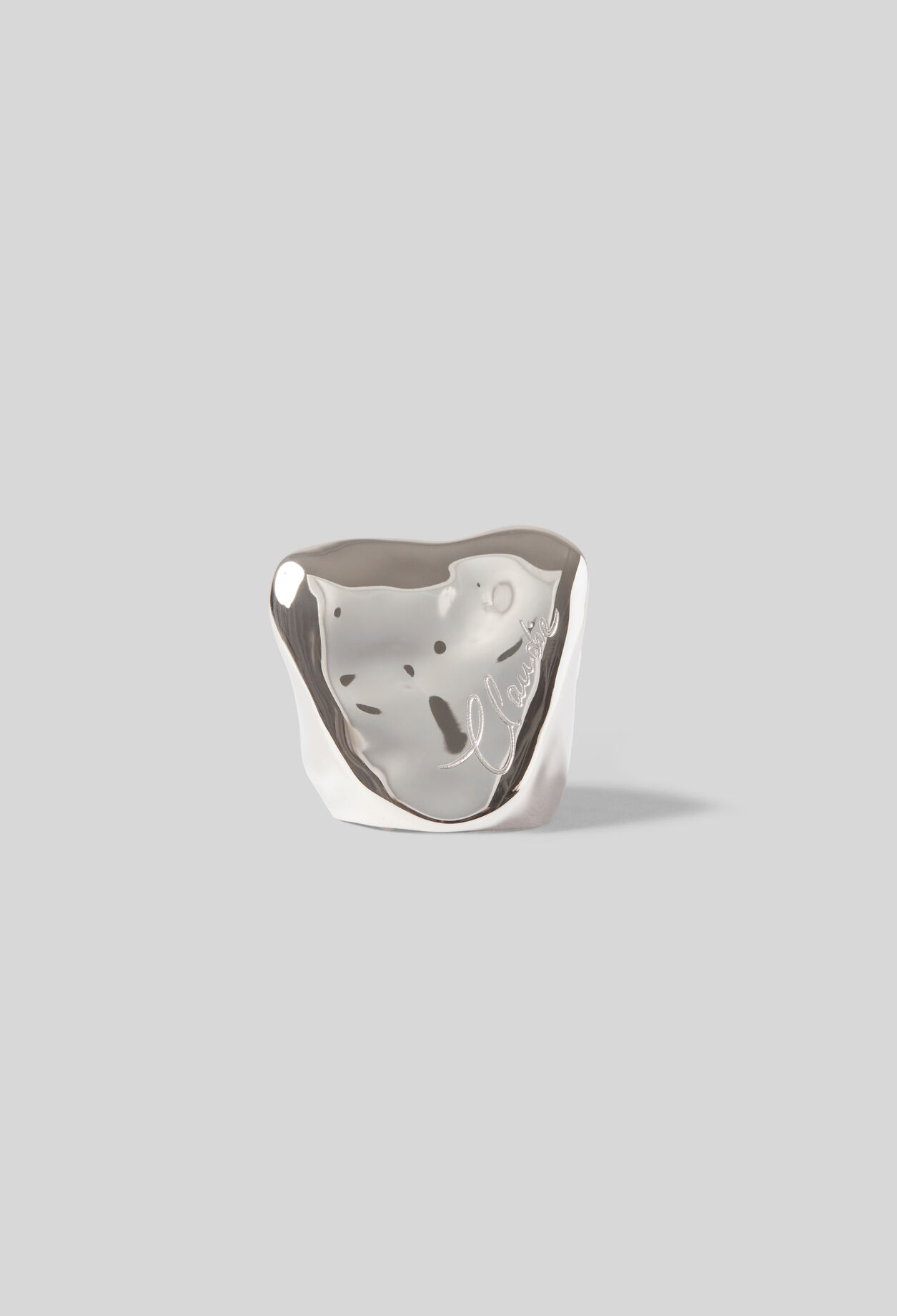 Bague chevalière cœur