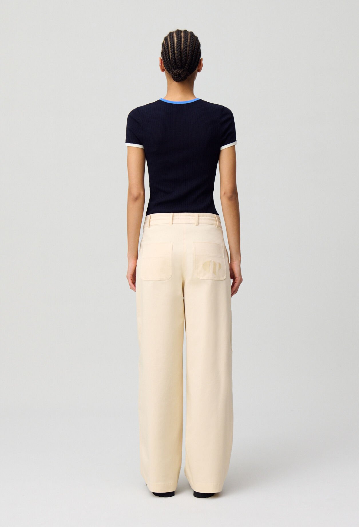 Pantalon cargo taille basse