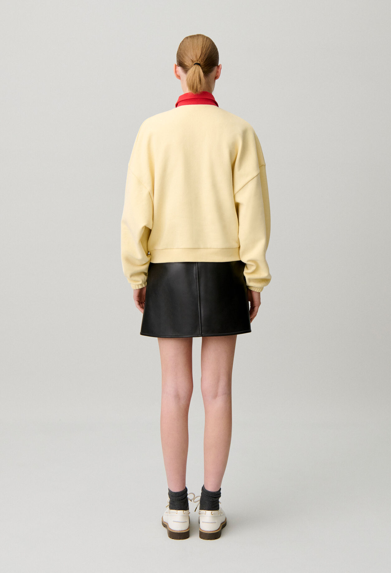 Sweatshirt oversize coton