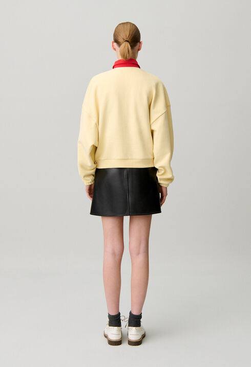 Sweatshirt oversize coton