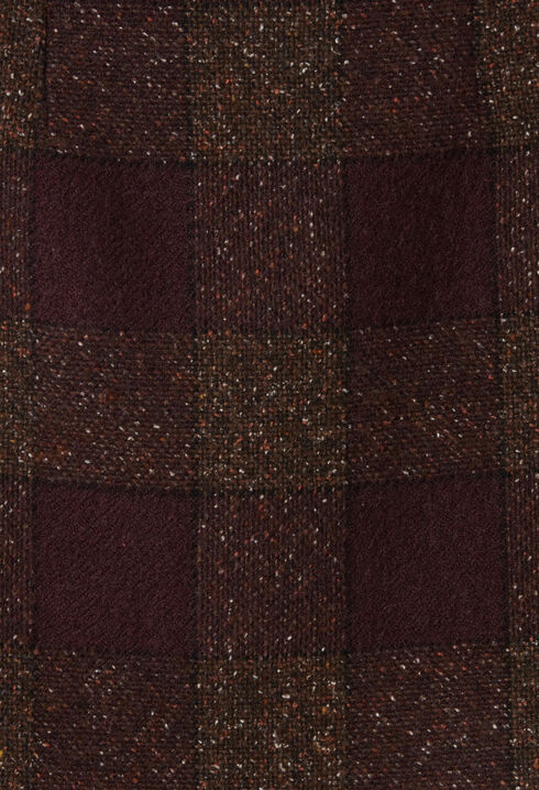 Jupe courte maille carreaux