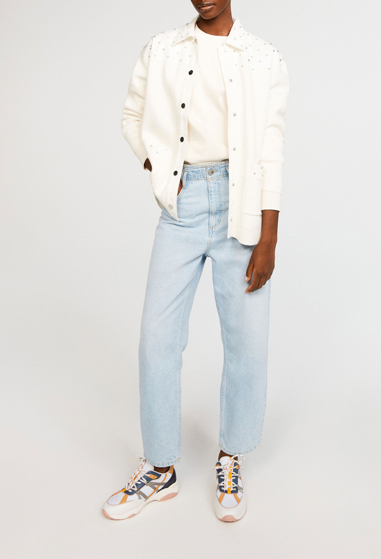 Blouson bimatière