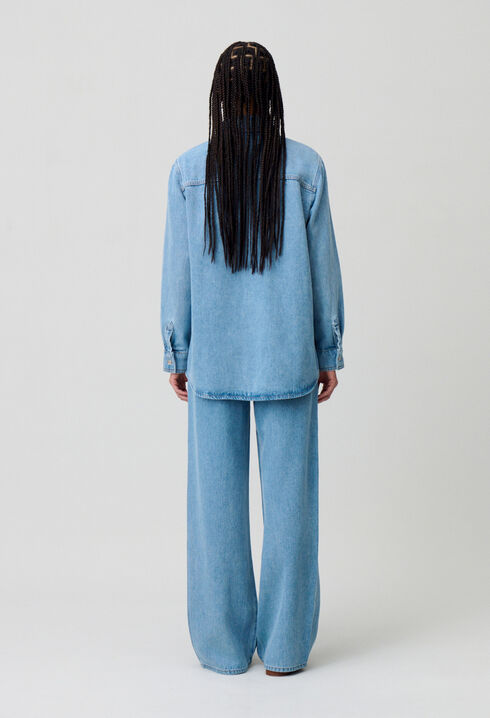 Chemise denim