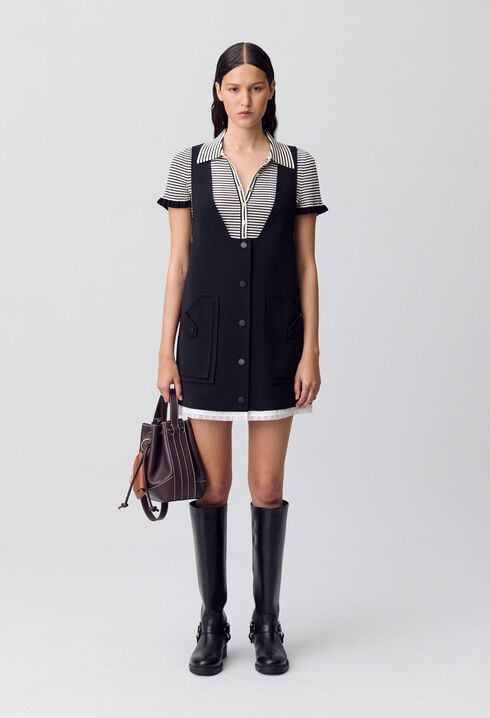 Robe courte chasuble