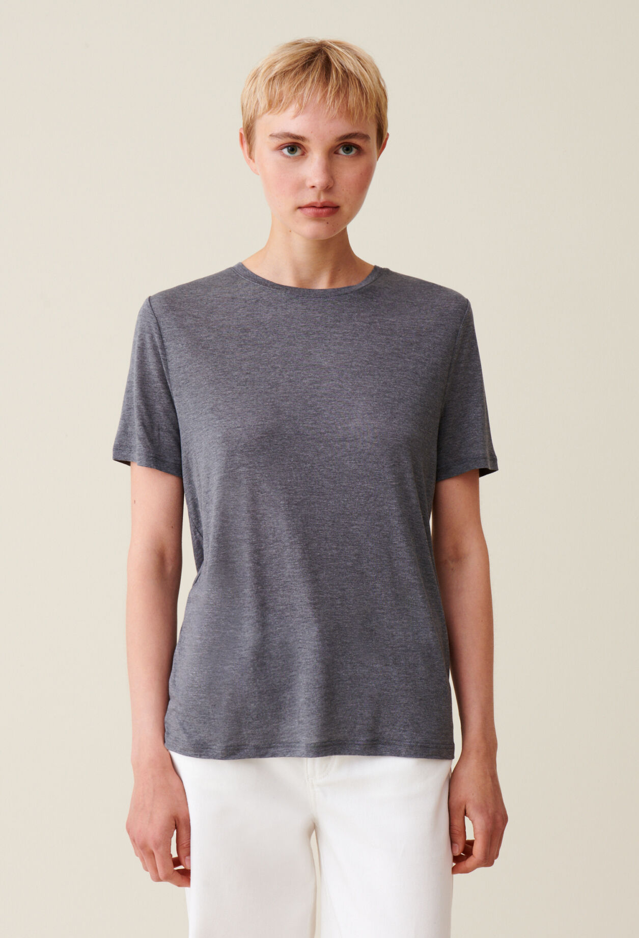 T-shirt manches courtes brodé CP
