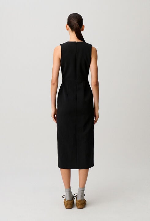 Robe longue noire