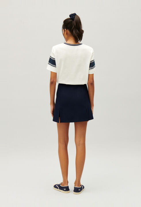 Jupe tennis bleu marine
