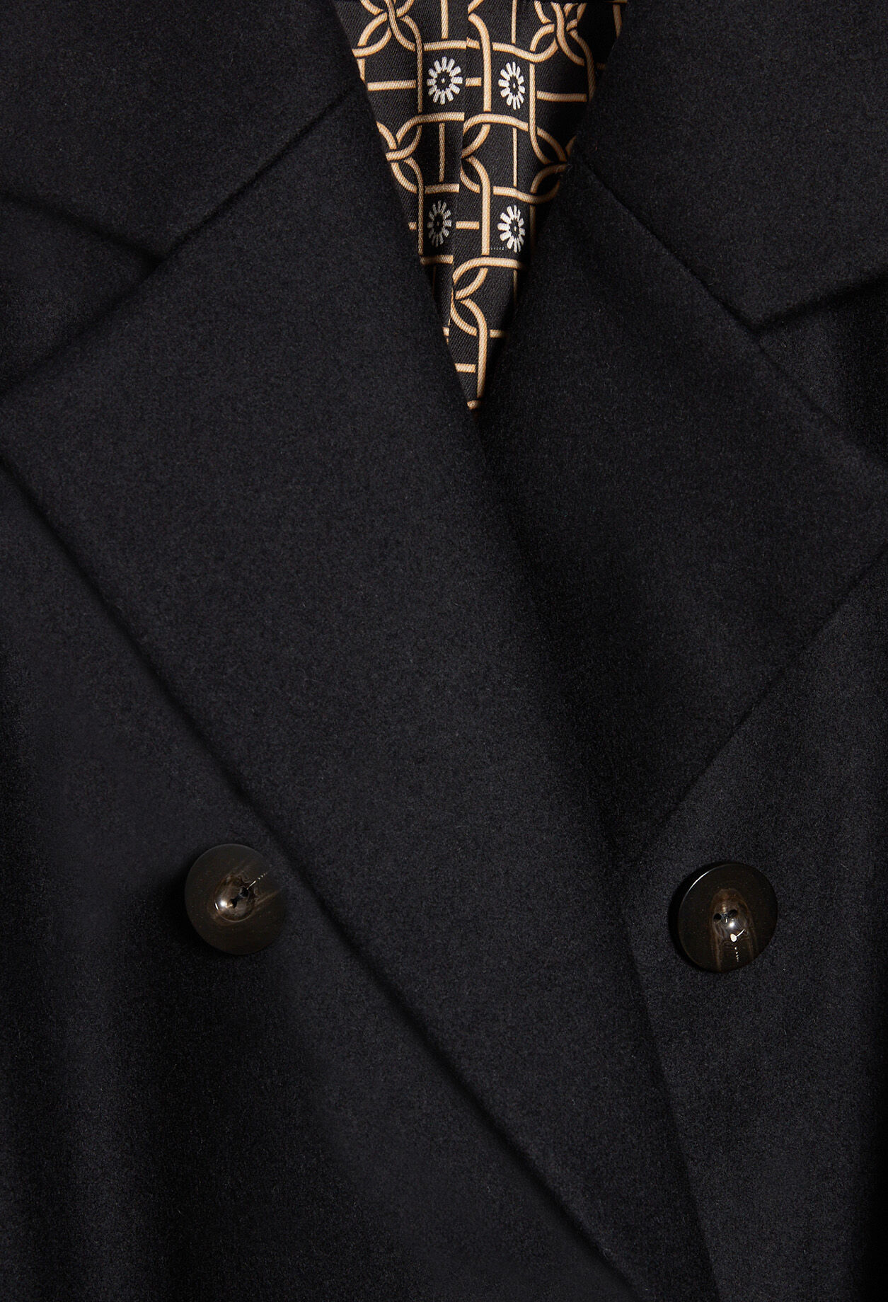 Manteau long croisé