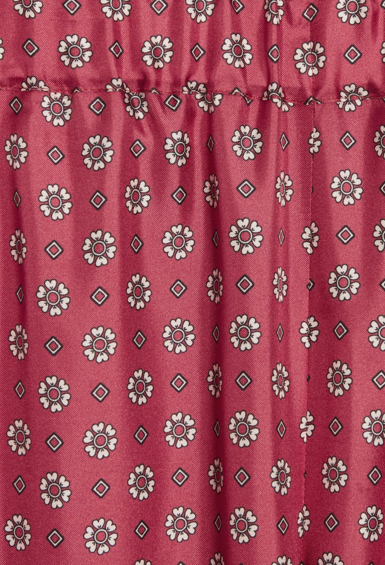 Pantalon satiné imprimé