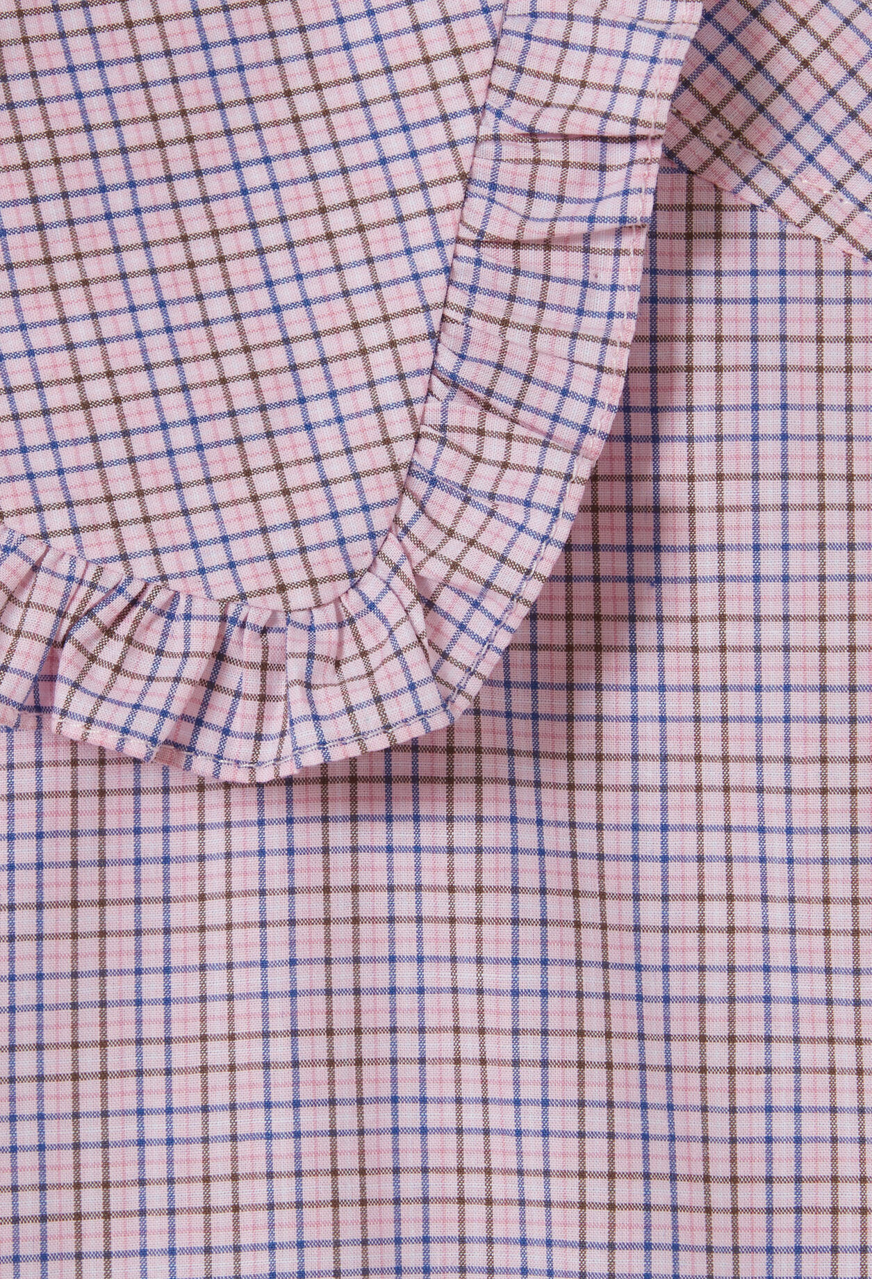 Chemise popeline à carreaux