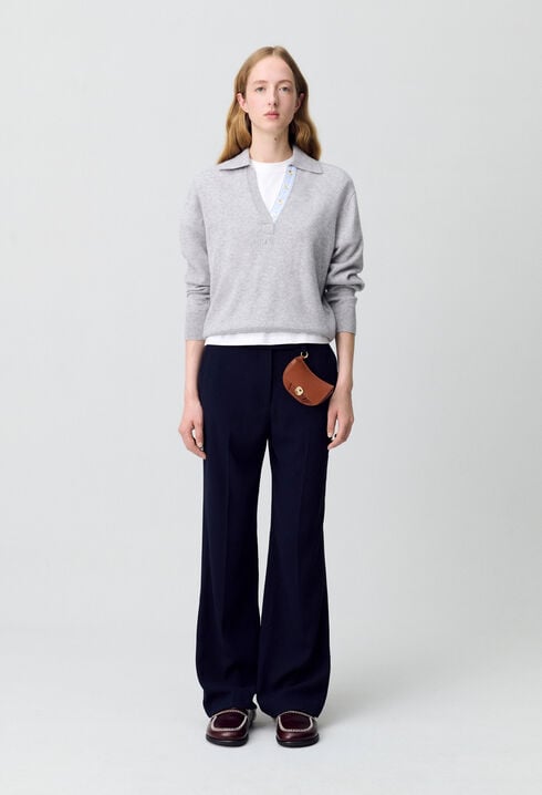 Pantalon droit de tailleur