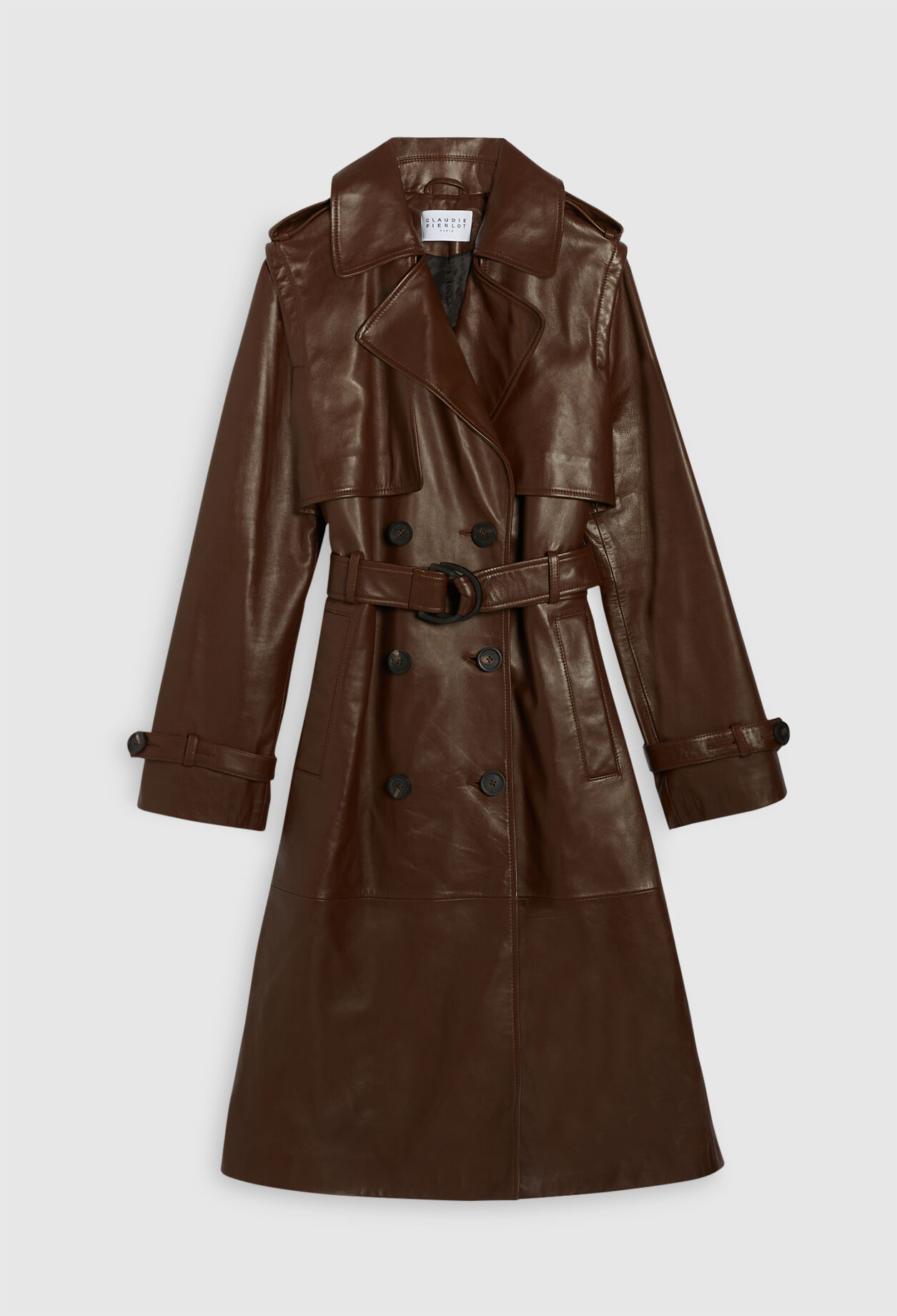 Trench en cuir