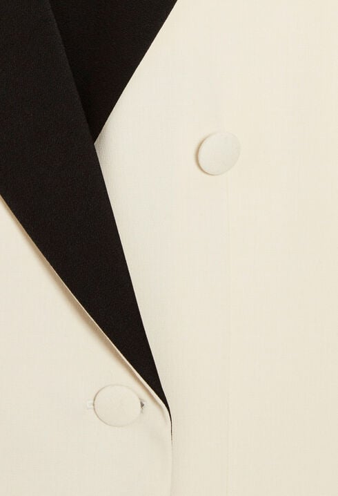 Veste costume bicolore