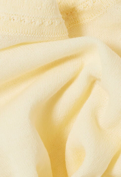 Pull maille contrastante
