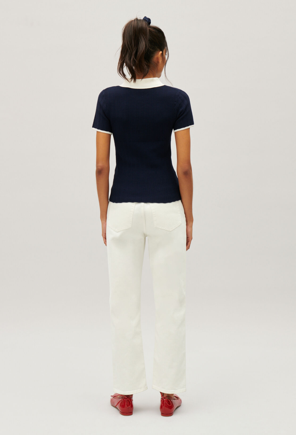 Top tennis bleu marine