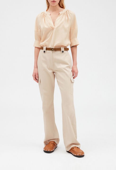 Blouse manches courtes