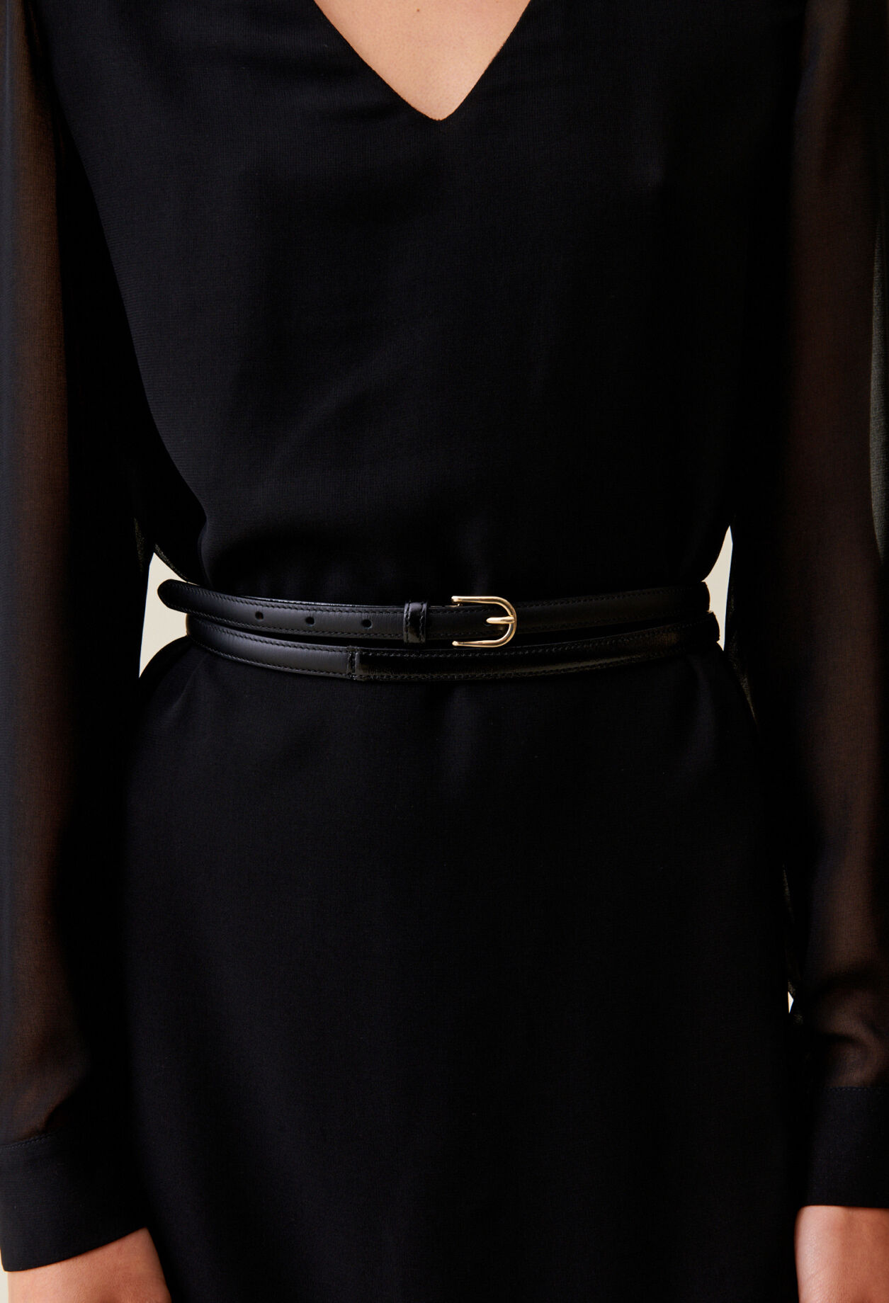 Ceinture fine cuir