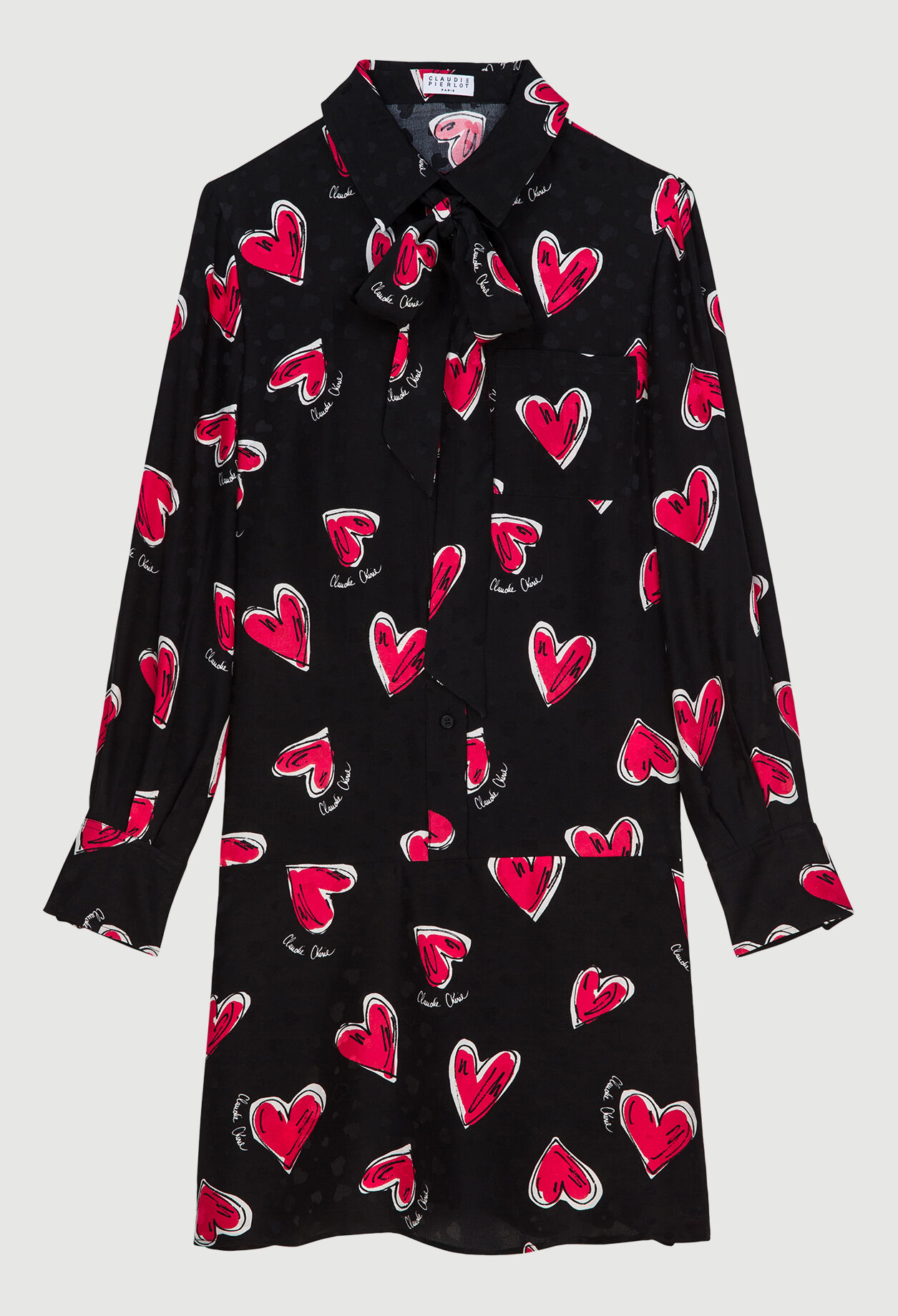 Robe chemise imprimée